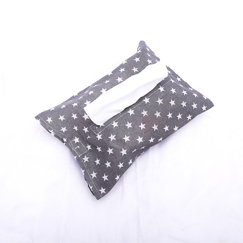 Japanse Stijl Woonkamer Stof Opbergdoos Restaurant Salontafel Papieren Handdoek Set Mode Katoen En Linnen Papieren Zak: F