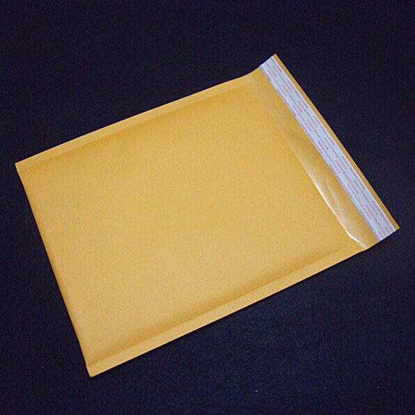 Enveloppe étanche jaune, emballage à bulles, sacs de courrier, 1 pièce