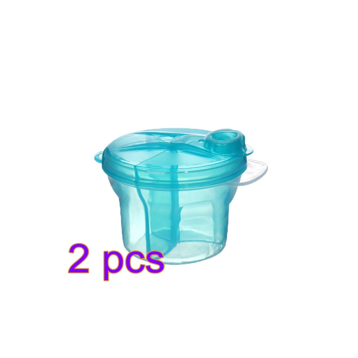 3 grid Milk Powder Box Milk Powder Can Milk Powder Container Dispenser Milk Powder Storage Box Independent Mix Container: Default Title