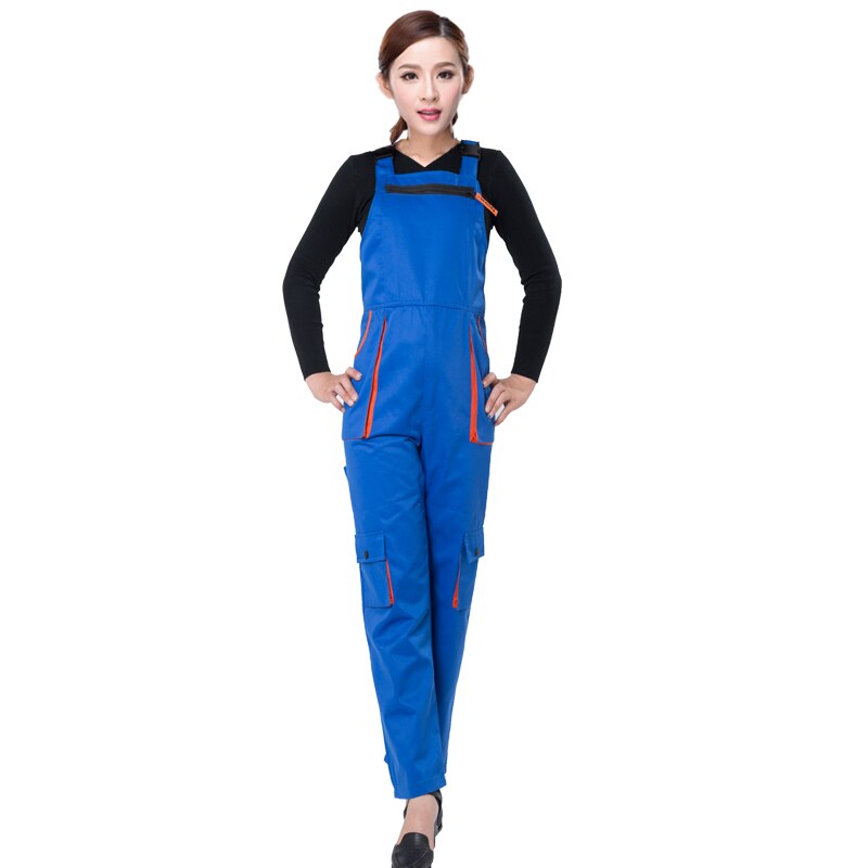 Working pants suit men 4S shop spray paint outdoor works auto repair machinery factory women's overalls wear summer