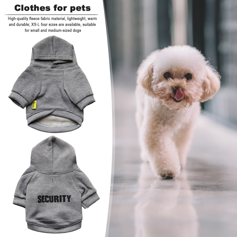Carta velo roupas do cão quente pet hoodies casaco filhote de cachorro velo vestuário outono inverno carta imprimir casaco casual