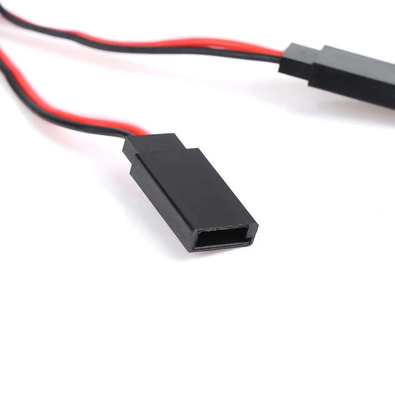 5 sztuk/partia 100/150/200/300/500mm serwo przedłużacz drutu kabel Y przedłużacz drutu ołowiu JR Futaba dla RC samochód śmigłowiec Servo