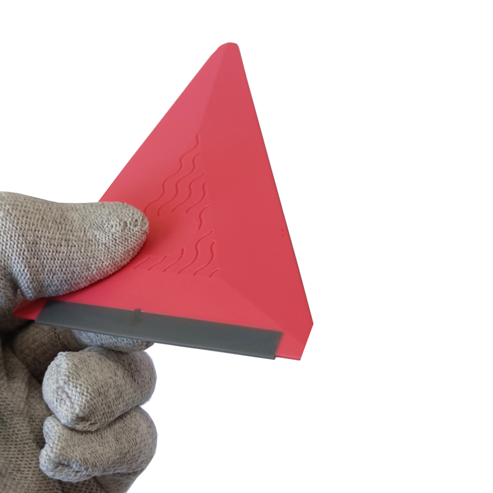 3Pcs Corner Triangle Car Scraper Window Tinting Squeegee Carbon Film Edge Tucking Tool Sticker Decals Wrapping Vinyl Applicator