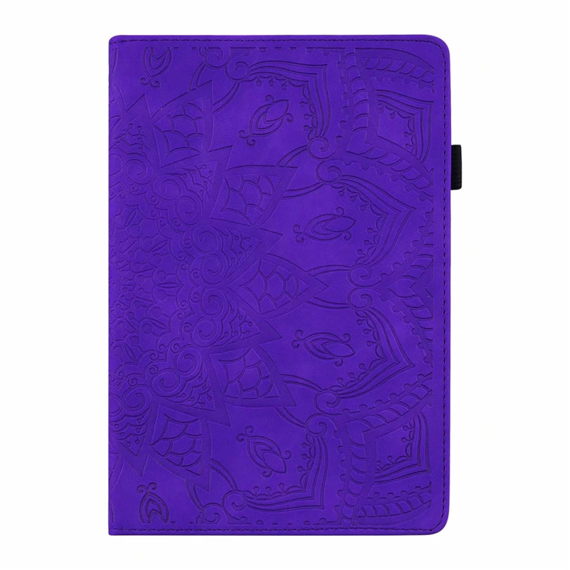 VIGENCIA Tablet Case for Samsung Galaxy Tab S5e 10.5" - Embossed Leather - Shockproof, Anti-Dust: Purple