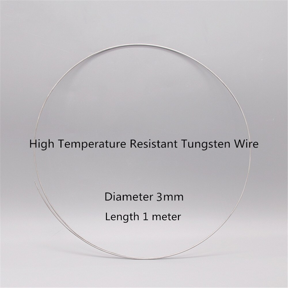 Support de cuisson suspendu réutilisable pour le processus de bijoux en céramique, outil en argile de poterie, fil de tungstène résistant aux hautes températures au choix: Tungsten wire 3mm