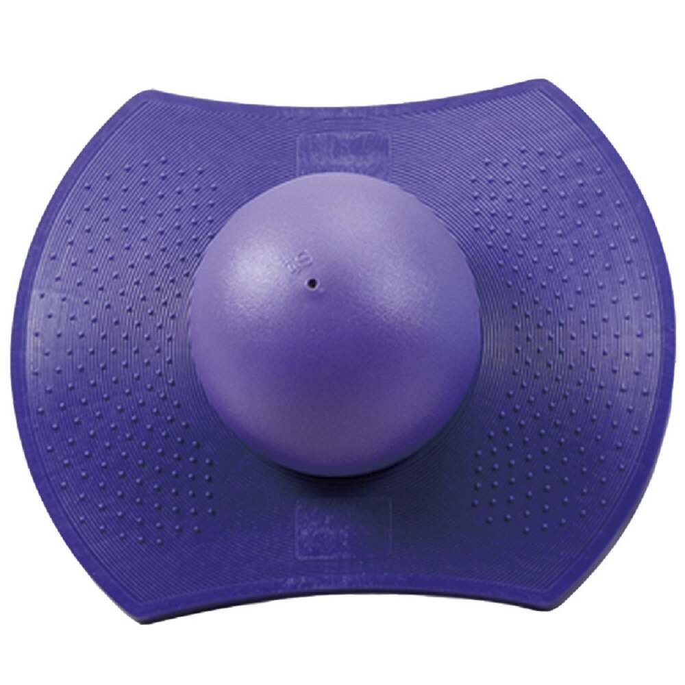 Boule trémie pour enfants, jouet d'équilibre, boule de saut gonflable, plateau d'équilibre, équipement d'exercice à l'intérieur, multicolore, nouveauté: PURPLE