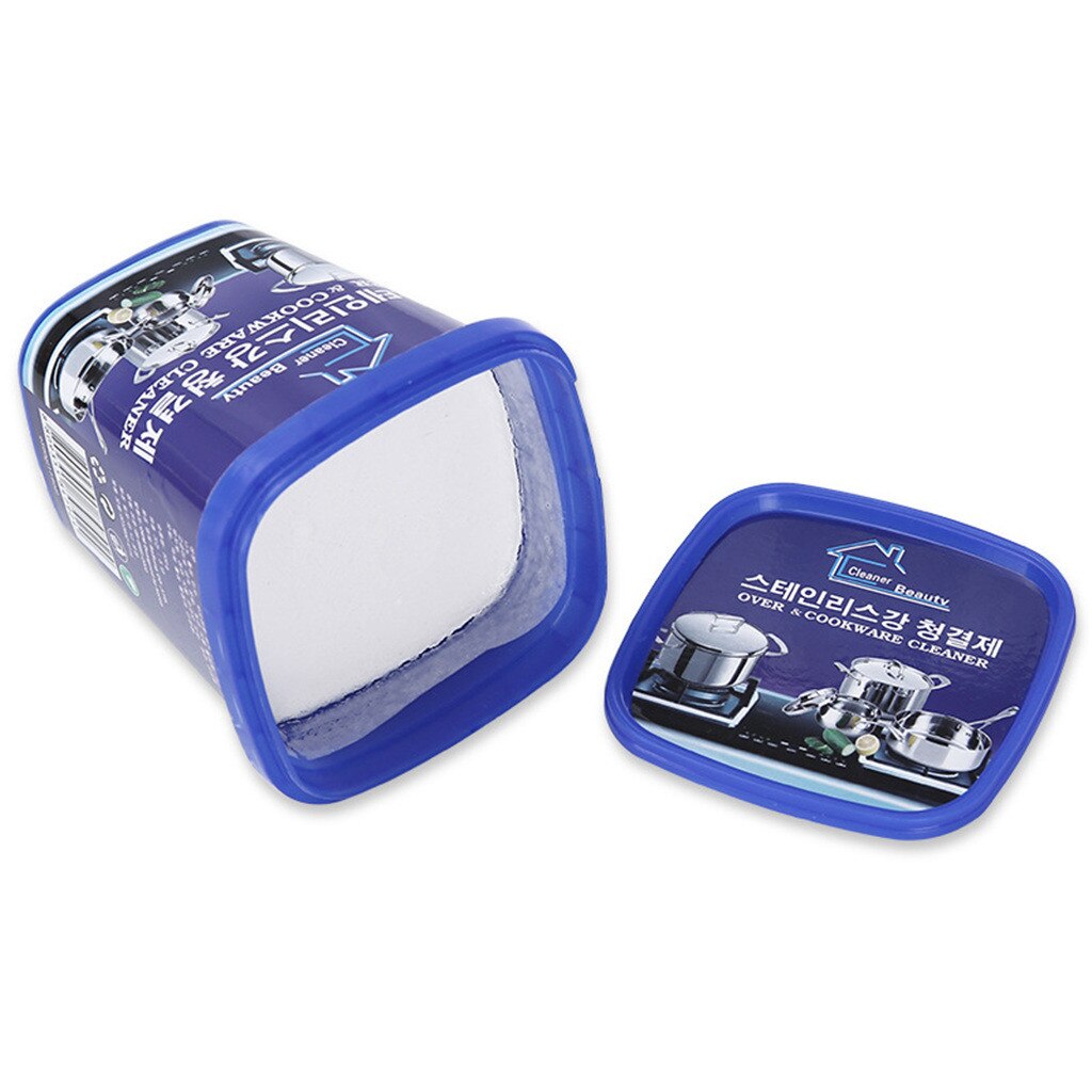 Multi-Purpose Cleaning Paste Steel Cleaner Home Kitchen Rust Stains Cleaning Durable Practical Delicate Convenience