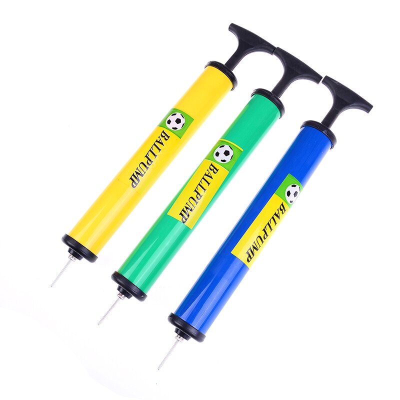 12inch Plastic Steel Handle Basketball Football Air Pump Inflator Standard Size Needle Suitable For Different Kinds Of Balls