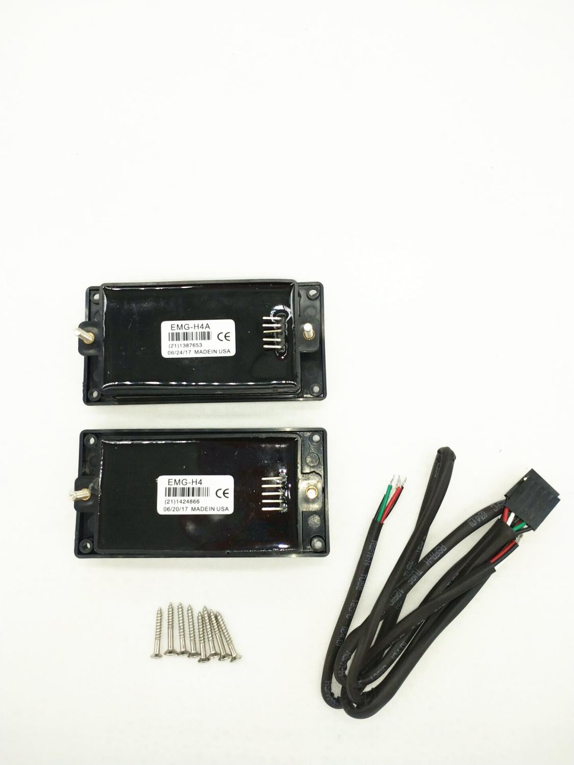 Guitar Pickups Active Humbucker Pickups 4C Wax basin Pickups Black 1 Set