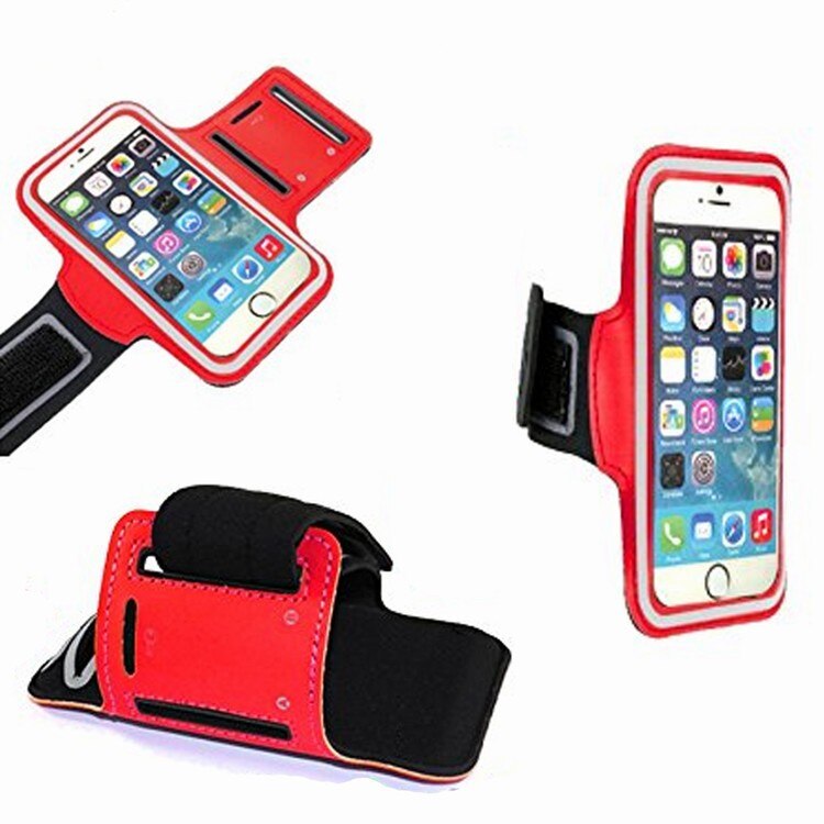 Besegad Sport fitness Brassard Carrying Armband Hand Case Houder voor Smartphone iphone 8 7 6 S 6 S iphone 6 iphone 6 s 4.7 Inch