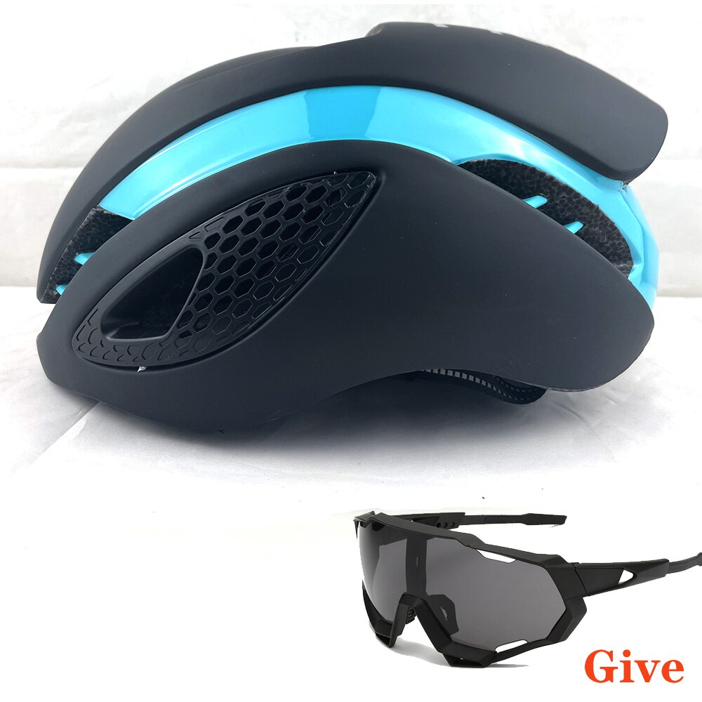 Brand Unisex Aero Bicycle Helmet Air Integrally Road Bike Helment Mens Time-Trial Women Mountain Bike Safety Caps Riding Hats: 13