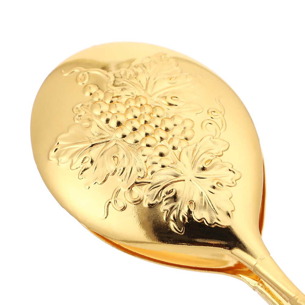 Pinza de aleación de Zinc para comida, plato de fruta y flores tallado en 3D, ensalada, postre, utensilios de cocina modernos para el hogar