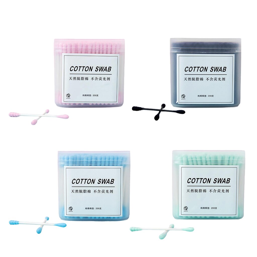 Coton-tige applicateur, embout arrondi en spirale, Double précision, Pa