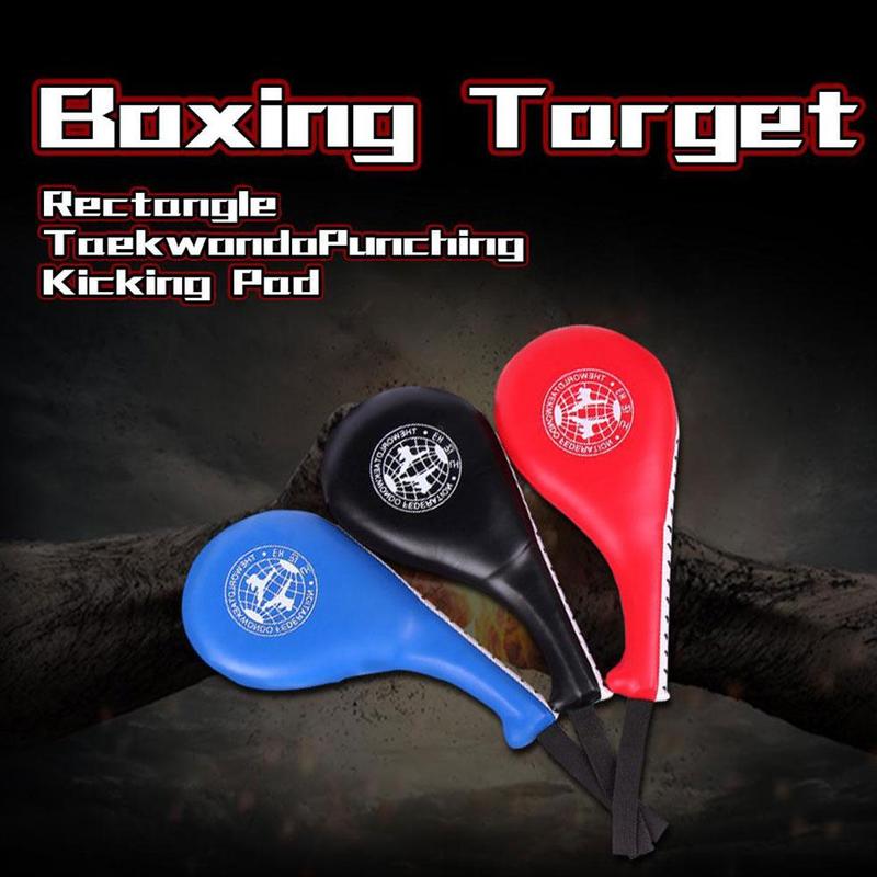 Boxing Pads Taekwondo Karate Equipment Punch MMA PU Rebound Sponge Pads Double Kick Kids Adult Boxing Target Pad Fitness Train