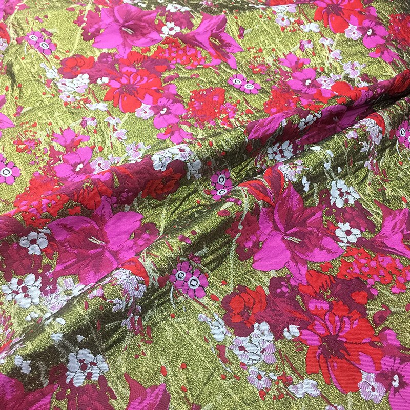 Gold 338 Silk Jacquard main image 1