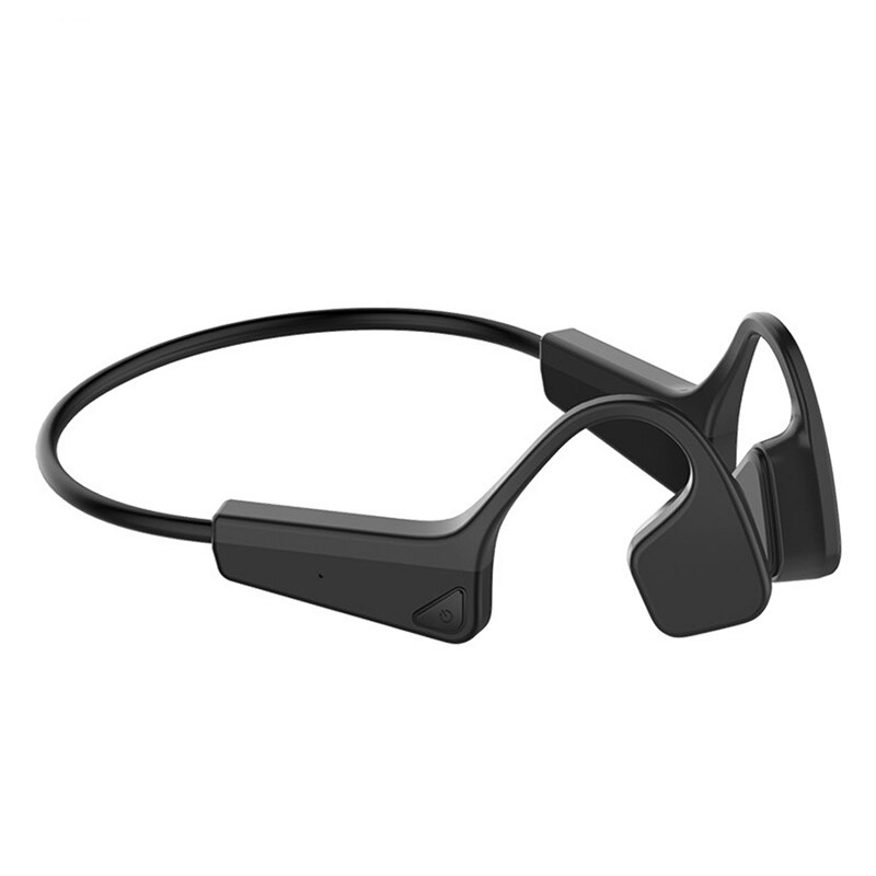 TWS Bone Conduction Wireless Bluetooth Earphone Suitable For Xiaomi Huawei Apple Sports Waterproof Headset With Microphone: BLACK-B