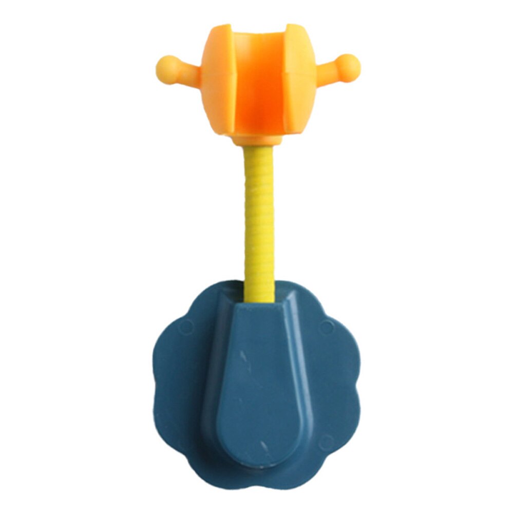 Shower Head Wall Mount Support Rack Bathroom Sprinkler Head Brackets Household Bathroom Accessaries Supplies Parts: Dark green yellow