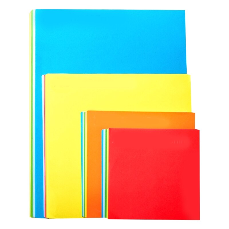 Basics Origami Paper 100 Sheets Double Sided Square Paper DIY Craft Kits Activity Center Community Accs School Supply