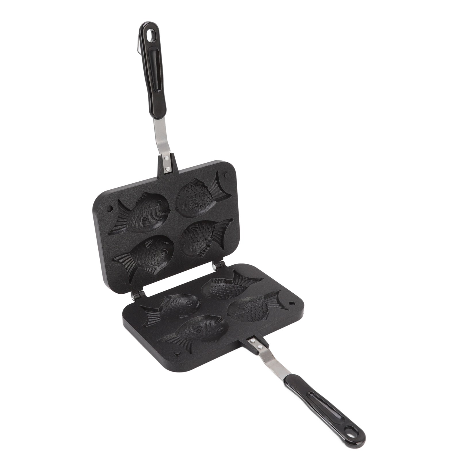 Taiyaki Cake Maker Taiyaki Cooking Bakeware Taiyaki Fish Shape Cake Maker Non Stick Taiyaki Double Baking Pan Waffle Baking Mold