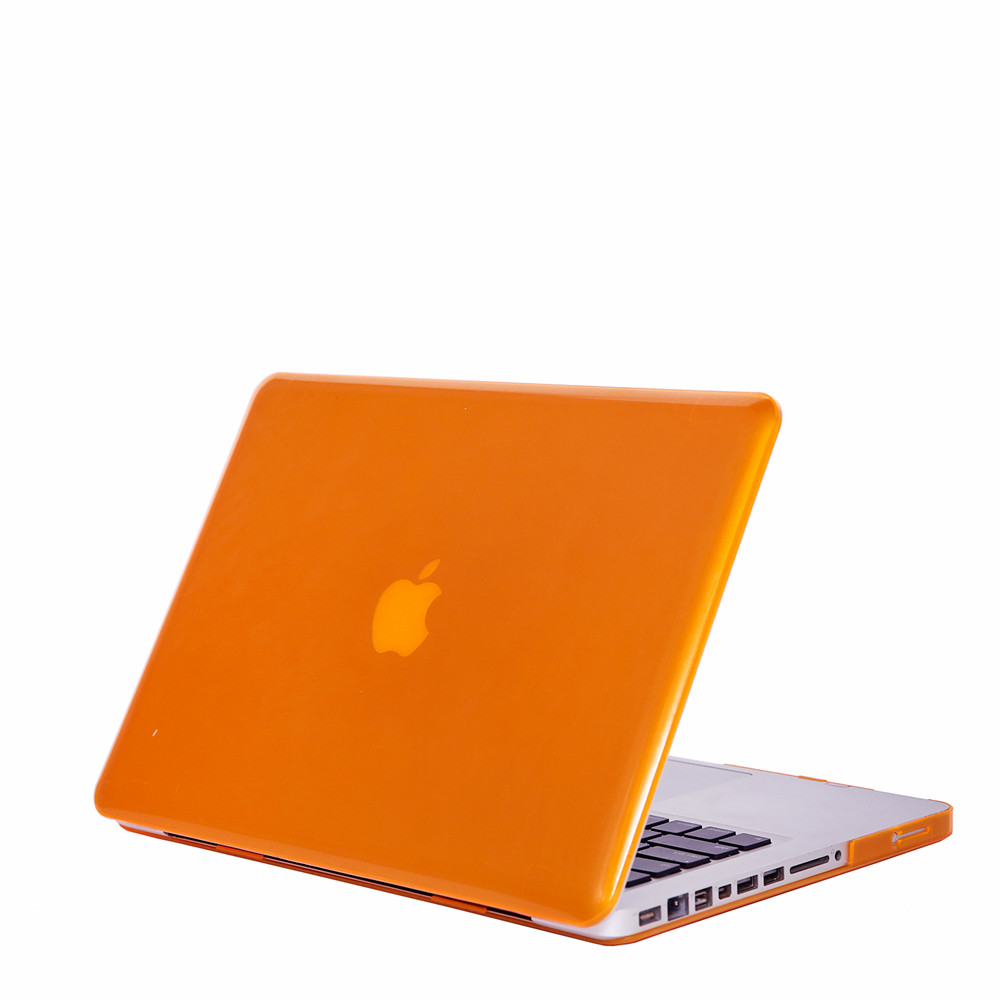 A1278 A1286 Matte/kristall Laptop Fall Für Macbook Pro 13.3 "15.4" schutz abdeckung shell -: Orange / 15.4 A1286