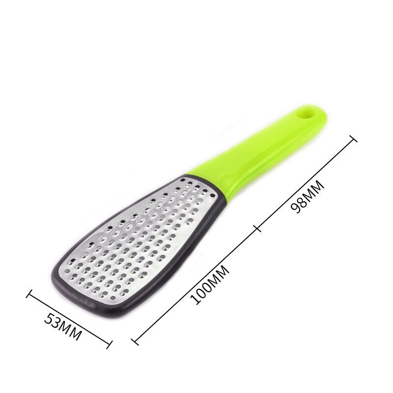 Stainless Lemon Cheese Vegetable Zester Grater Peeler Slicer Kitchen Tool Gadgets Fruit Vegetable Chopper Citrus Lemon Zester: Cheese Grater 05