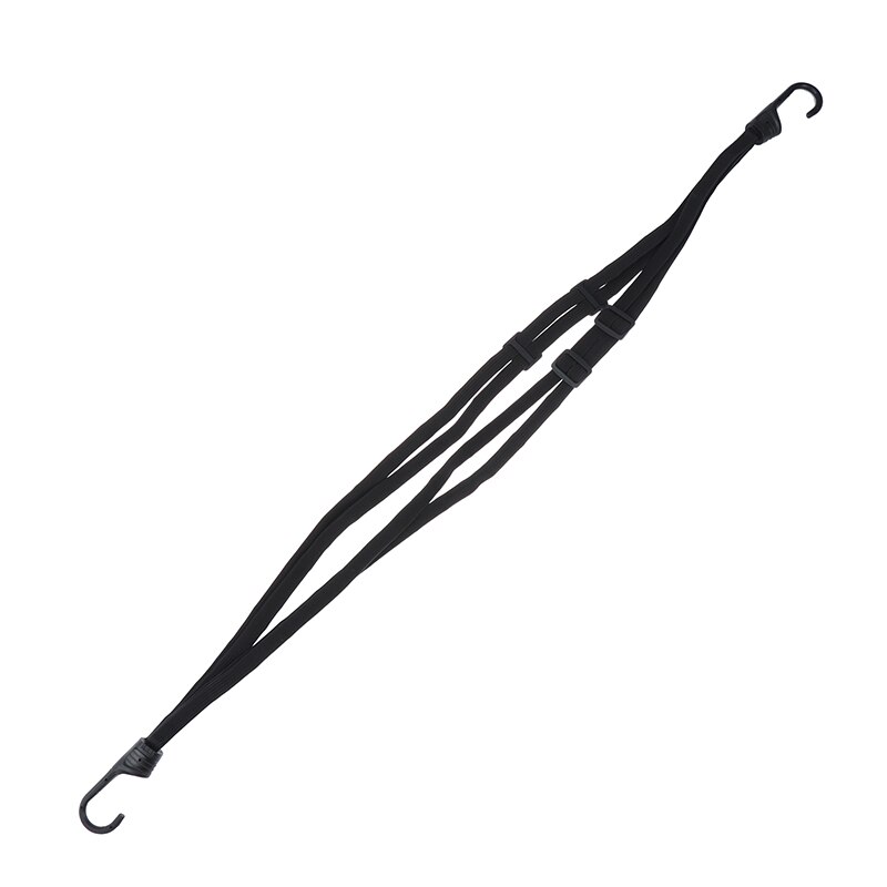 90cm Motorcycle Helmet Straps 2 Hooks Luggage Retractable Elastic Rope Fixed Strap Net Belt