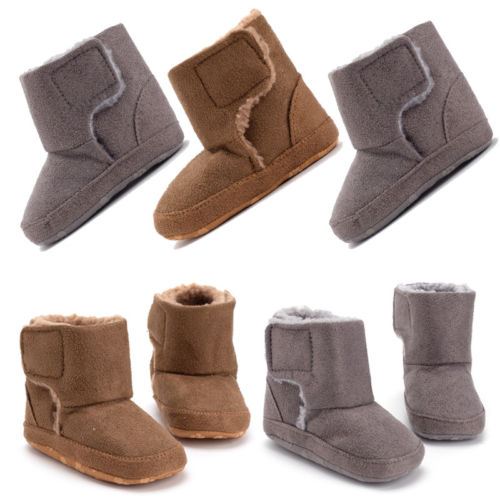 2018 infantile Del bambino del bambino Delle Ragazze Dei Ragazzi Dei Bambini di Inverno Caldo di Spessore della Neve Stivali di Pelliccia Scarpe
