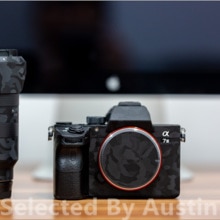 Camera Skin Guard Decal Protector Shadow Zwart Voor Sony A7R4 7R Vi A9M2 Alpha 9 Ii Anti-Kras Wrap film Sticker Cover