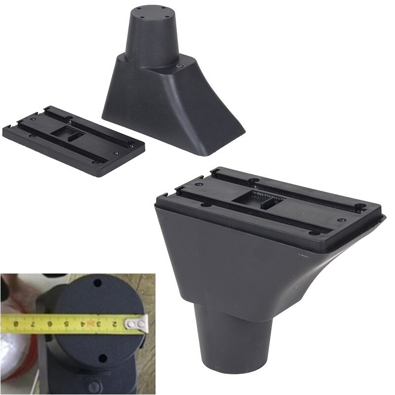 Voor Seat Ibiza 6L Armsteun Doos Centrale Winkel Inhoud Opbergdoos Met Bekerhouder Asbak Producten: Black base only