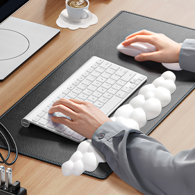 Wolken bilden Handballen auflage Anti-Rutsch-Schreibtisch matt Erinnerung Schaum Handballen auflage Ergonomisches Mauspad Eingabe Handballen auflage Büro zubehör