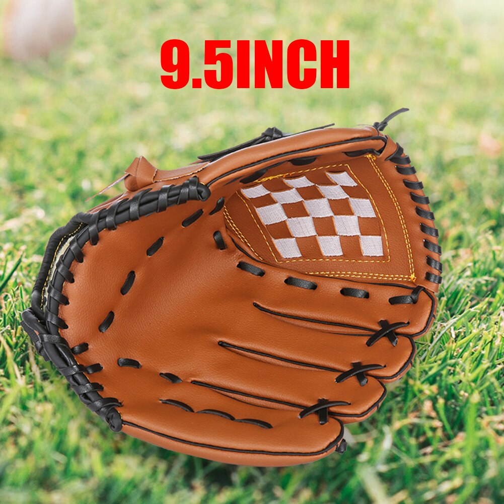 Verdikte Infield Pitcher Honkbal Handschoen Softbal Handschoen Kind Tiener Volwassen Geweldig Spel-Klaar Handschoen Aangekomen: 9 5 inch