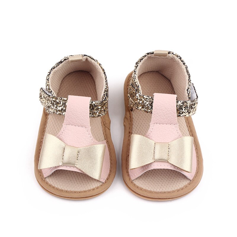 Neugeborenen Baby Mädchen Sommer Schuhe Sandalen Erste Wanderer Neugeborenen Schuhe Gummi Sohle Sandalen Kleinkind Schuhe