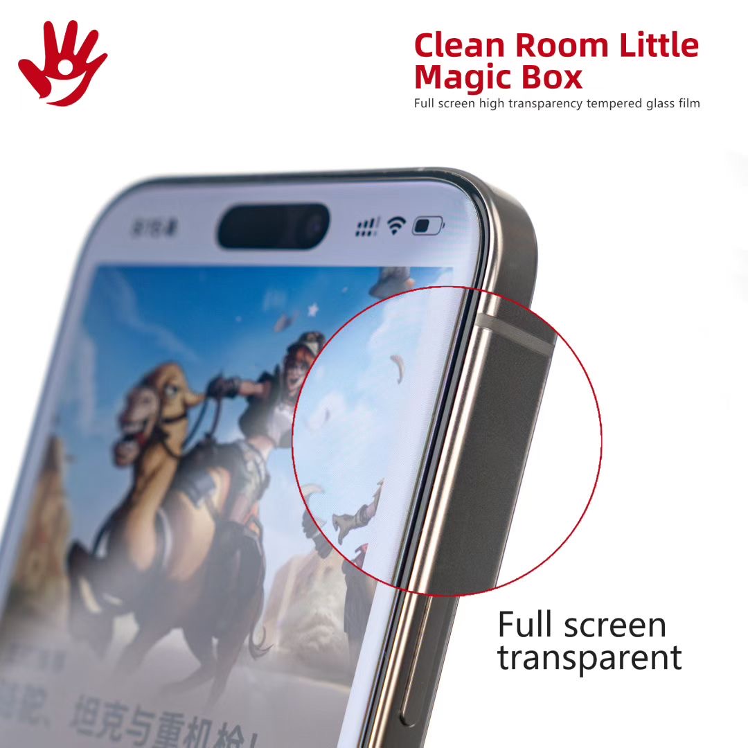 3Pcs Upgraded For Apple iPhone 17 16 16e 15 14 13 12 Pro Max Plus Air Mobile Phone Screen Protector Tempered Glass Dust Free