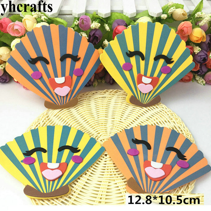 6 teile/los, EVA schaum 3D kaninchen ohne aufkleber Kindergarten handwerk Scrapbooking Bausatz. tasche handwerk Ostern handwerk Klassische spielzeug OEM: 4Stck 12.8x10.5cm