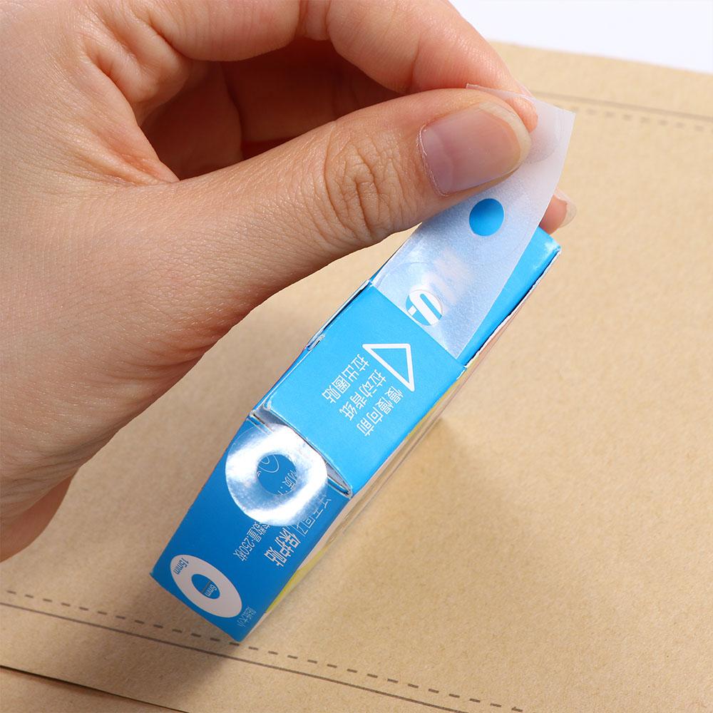 Adhesive 15mm Student Reinforcement Ring Hole Reinforcement Labels Binding Paper Sticker Hole Punch Protector Round Stickers