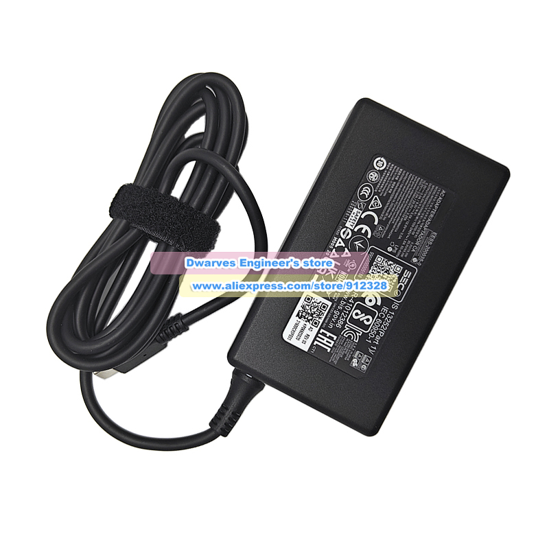 Genuine PA-1650-58 AC Power Adapter 20V 3.25A 65W for Liteon PA165058 9V 3A 12V 3A 15V 3A Power Supply USB-C
