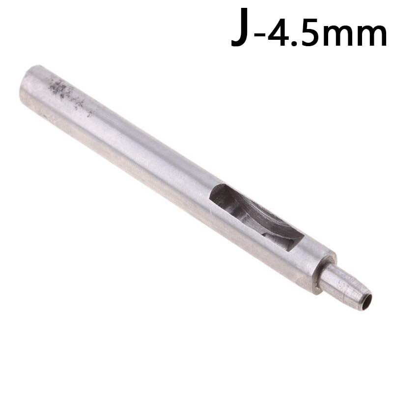 1PC Round Hollow Punch Leather Craft Punch Tool Hollow Hole Punch Cutter Tool for Watch Bands Belts Canvas Paper 0.5-5.5mm: J