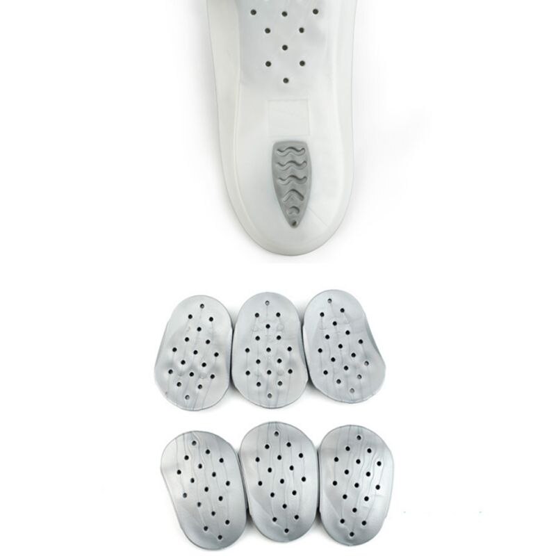 1 Pair Practical Durable Flat Feet Knock Knees Plantar Orthotics Inserts Breathable Arch Support Insoles With 8 Correction Pads