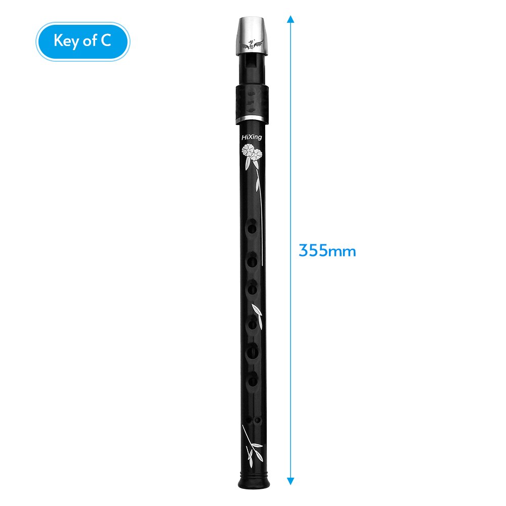 Lightweight Irish Whistle Tin Whistle Flute Recorder Instrument for Kids Soprano Recorder Irish Wind Instrument Key of D: C key