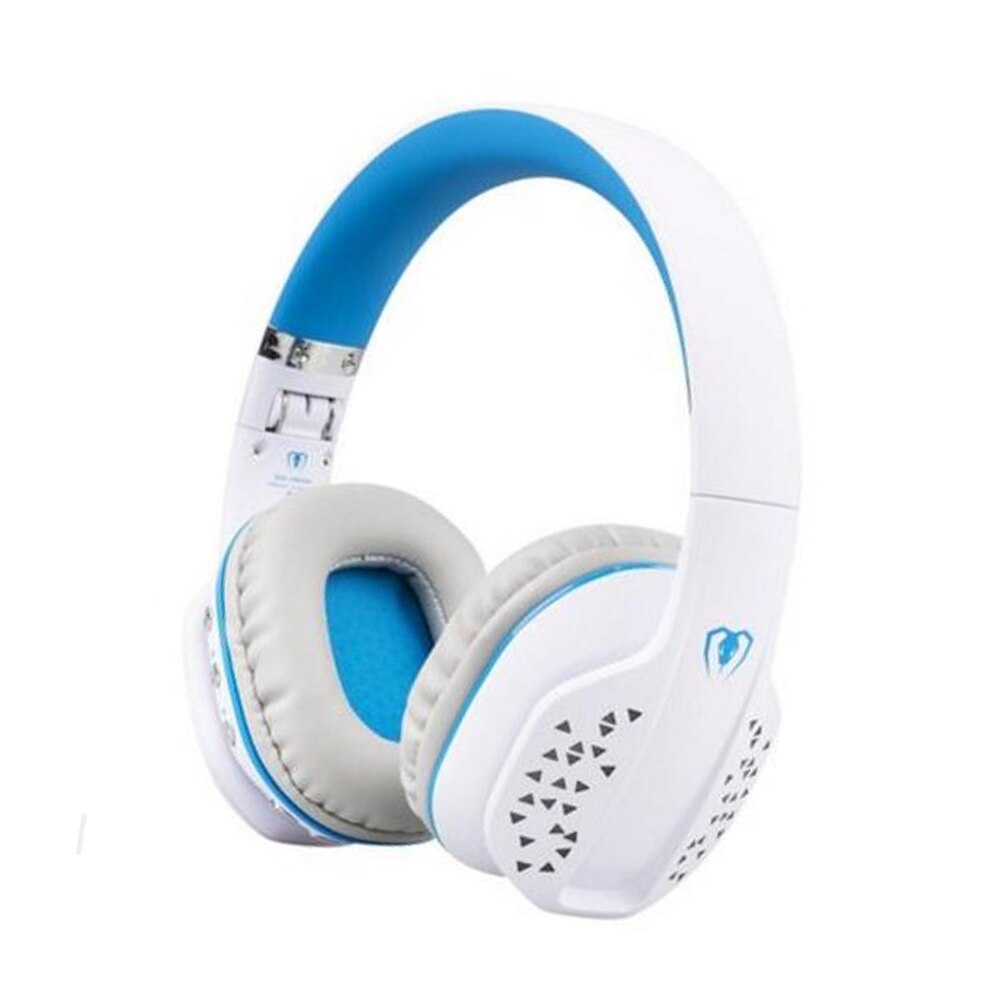 Beexcellent  q2 bluetooth gaming hovedtelefoner med led lys foldbart trådløst stereo headset håndfri mikrofon til telefon pc laptop