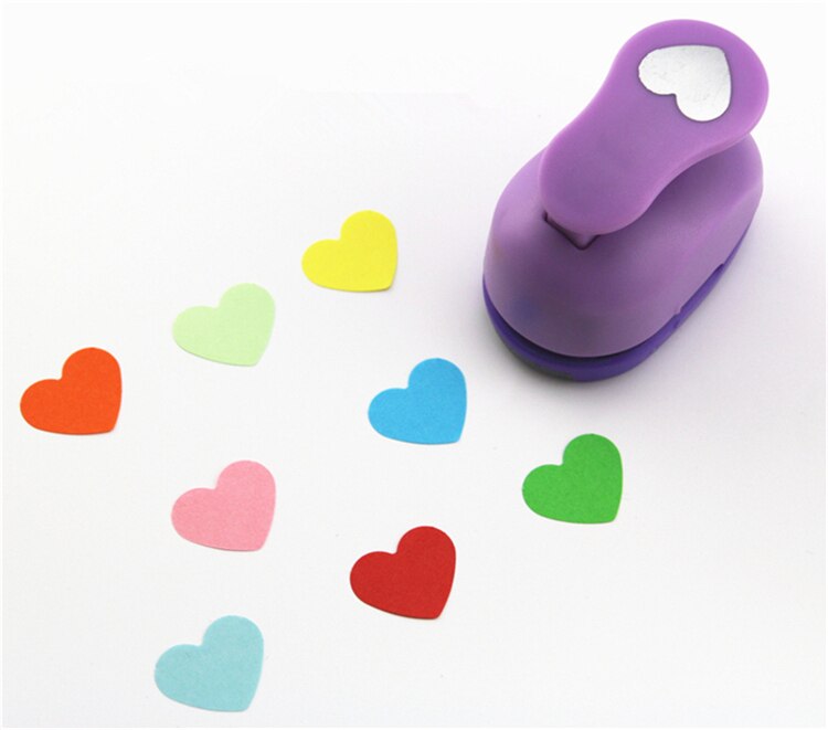 heart shaped paper punch paper punch craft perfurador paper cutter scrapbooking paper punch for kids furador diy puncher R335