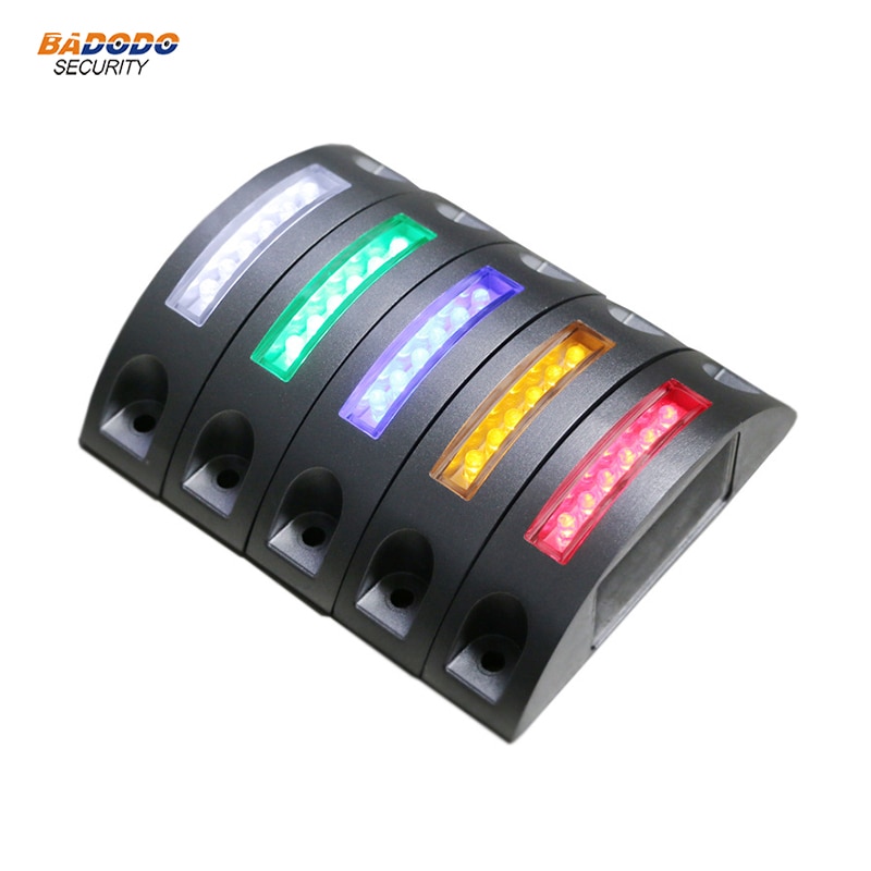 IP68 Wasserdichte Solar Powered Road Stud LED Licht straße Reflektierende Boden Licht Warnung Licht
