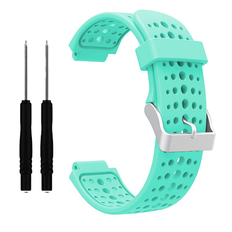 Siliconen Polsband Voor Garmin Forerunner 220 230 235 630 620 735 Xt Smart Horloge Band Armband Sport: water duck
