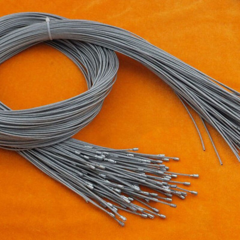 1.2m, 1.5m, 2m, 2.5m, 3m steel rope wire for lamp, Material Iron and plastic 1.5MM thick