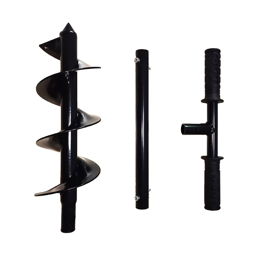 Cultivador de árboles de tierra suelta plántulas perforador Manual barrena con mango para cama jardinera de jardín flor espiral broca