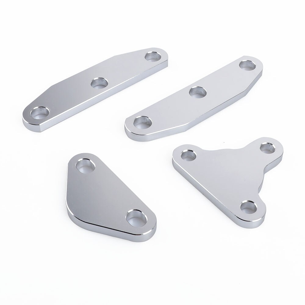 1 Set For Egr Smog Delete Exhaust Intake Block Off Plate Kit Aluminum Alloy For Toyota 20r 22r 22re &amp; 22ret Engine Accessories