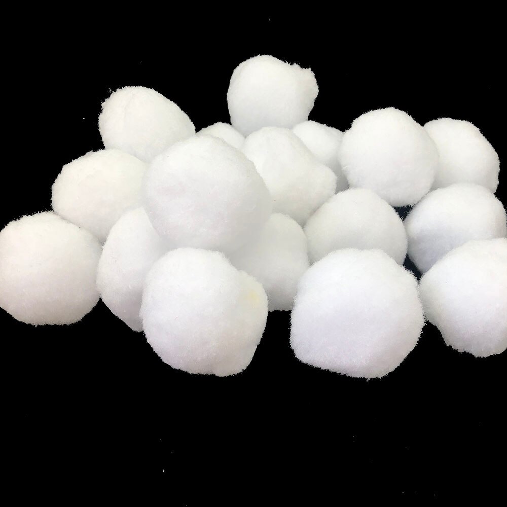10 stücke Innen Schneeball Kampf Weiß weiches lich... – Grandado