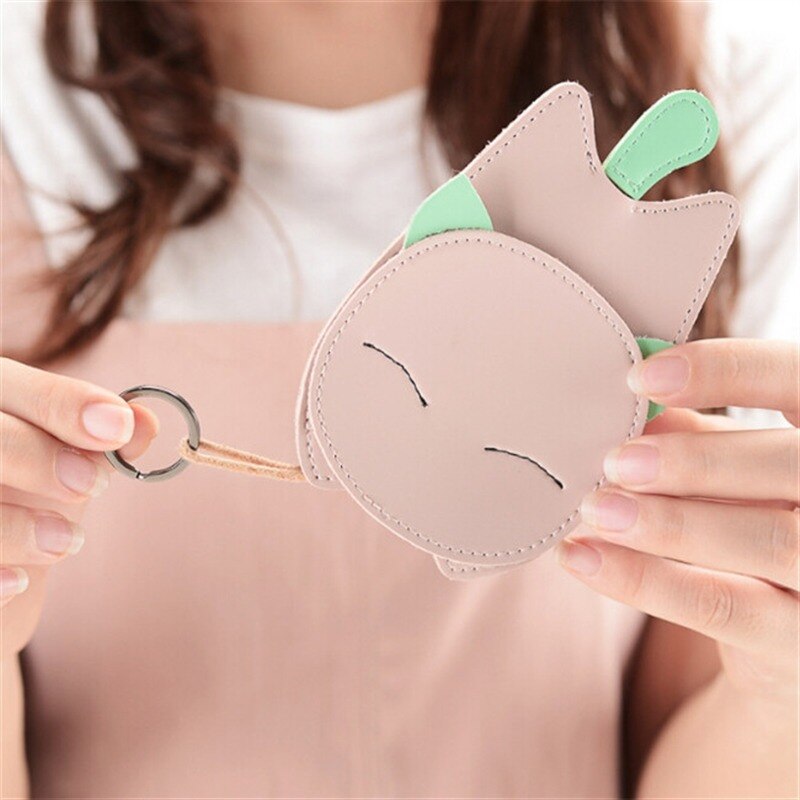 3 kolor kot kreskówkowy etui na klucze kobiety brelok organizator torba kobieta klucz samochodowy dziewczyna gospodyni dobrej jakości brelok przypadku