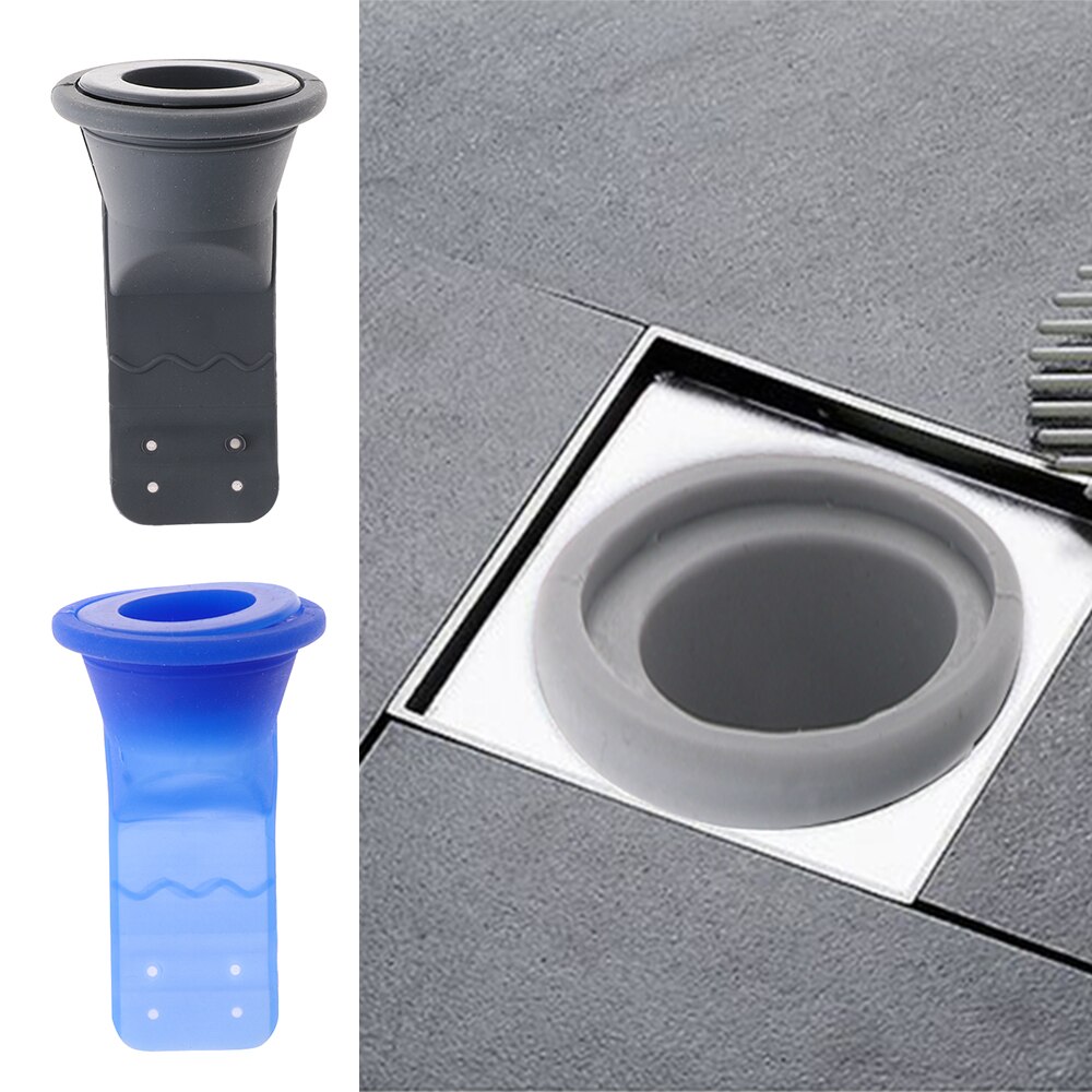 Kitchen Bathroom Silicone Floor Drain Odor-proof Leak Core Down The Water Pipe Draininner Sewer Seal Toilet Backflow Preventer