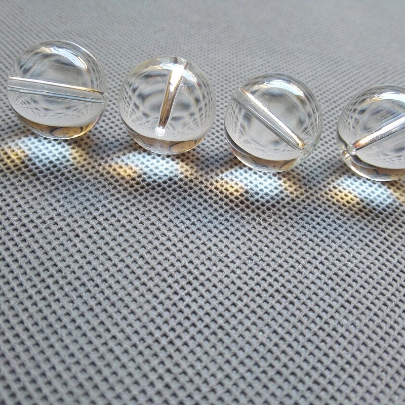 50 pieces/lot 25mm Round Crystal Glass Loose Transparent Beads 25mm glass beads